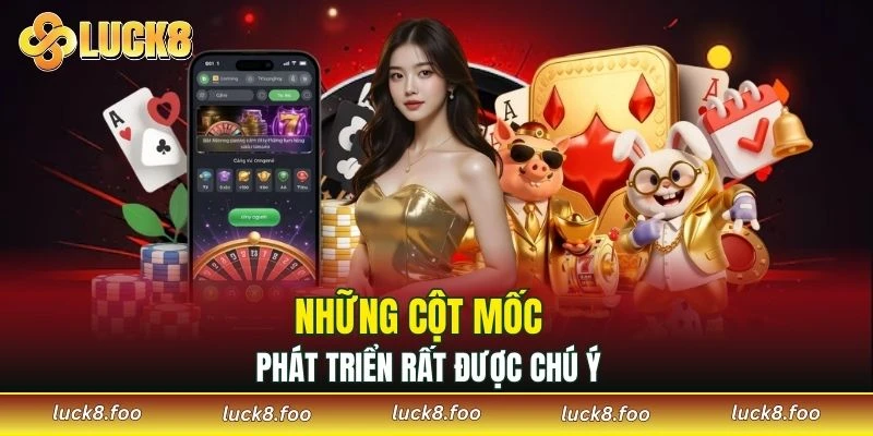 Những cột mốc phát triển rất được chú ý